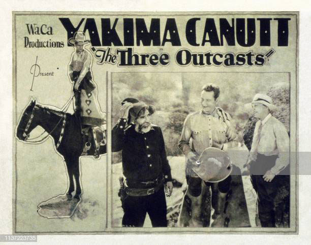 The Three Outcasts, press photo, 1929