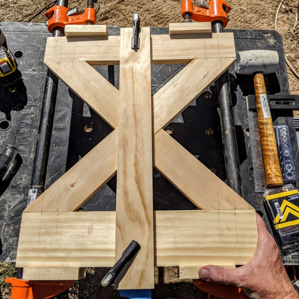 Seatback glue-up