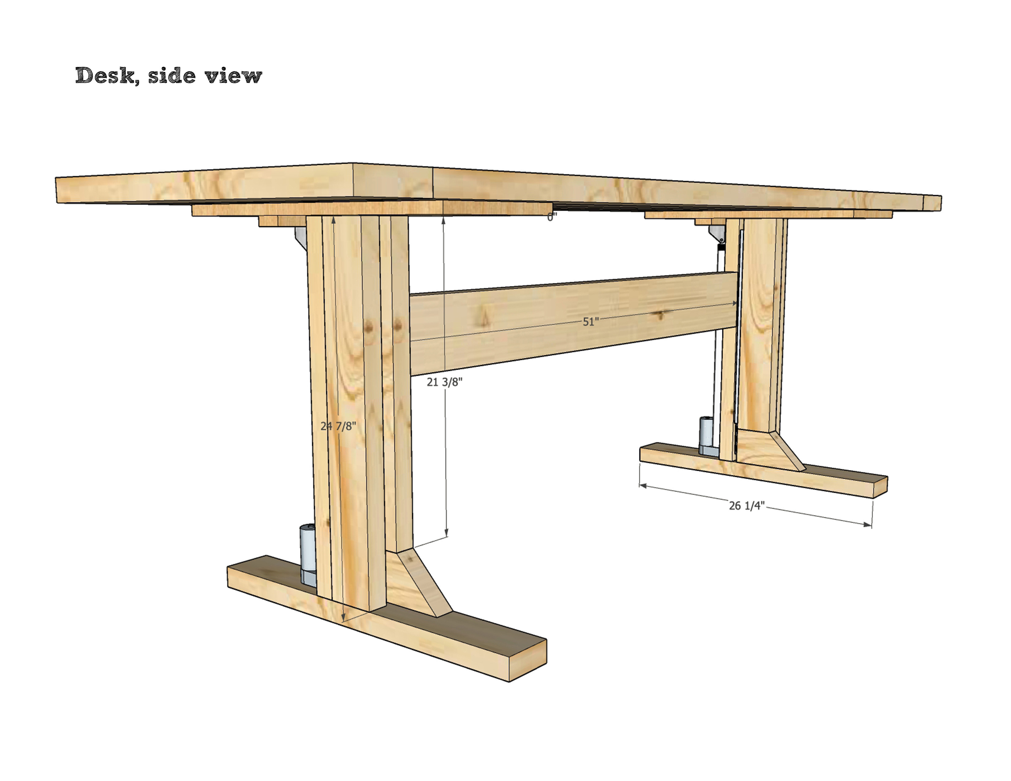 DIY Electric Standing Desk – Everyday Knosticism