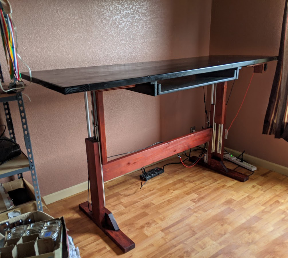 DIY Electric Standing Desk – Everyday Knosticism
