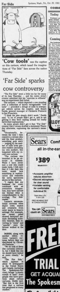 The Spokesman Review, Friday, 29 October 1982