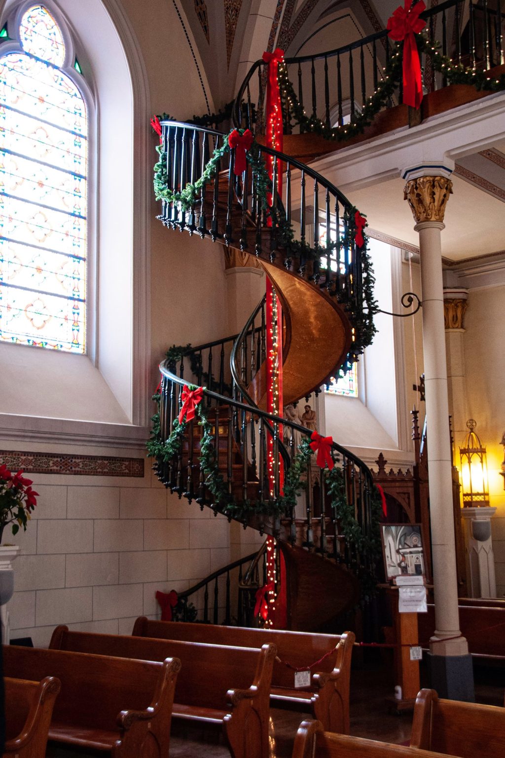 There is no mystery to Santa Fe’s famous spiral staircase – Everyday ...